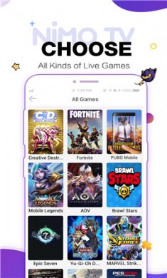 虎牙nimotv直播盒子 V1.9.69截图2
