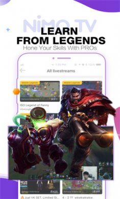 虎牙nimotv直播盒子 V1.9.69截图4