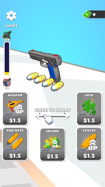 幸运跑酷射击 V3.0截图1