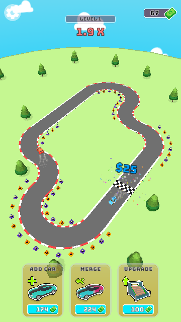 放置驾驶赛道 V1.0.0截图2
